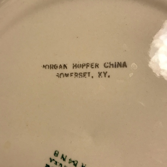 Vintage Morgan Hopper China Nautilus Made in USA Masonic Decorative Plate - Picture 5 of 8
